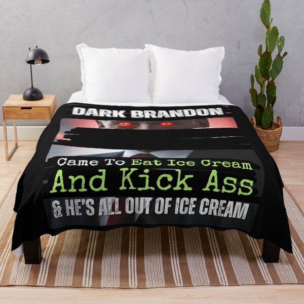 Item preview, Dark Brandon Came To Kick ASS Democratic Political Design designed and sold by EarthArtDesigns.