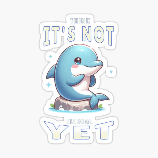 Item preview, Thinking Dolphin designed and sold by LemuellTrends.