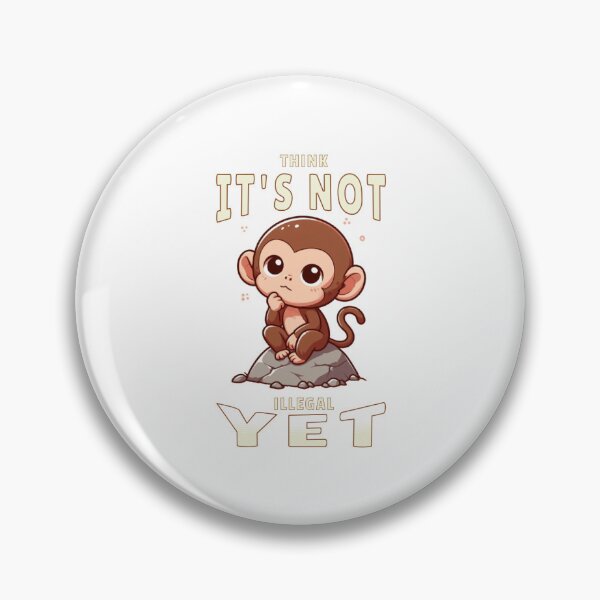 Item preview, Thinking Monkey designed and sold by LemuellTrends.
