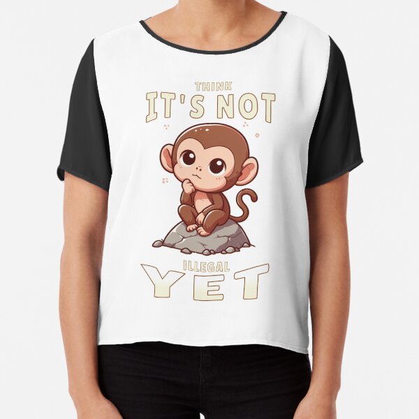 Item preview, Thinking Monkey designed and sold by LemuellTrends.
