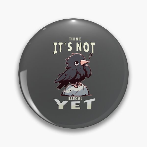 Item preview, Thinking Crow designed and sold by LemuellTrends.