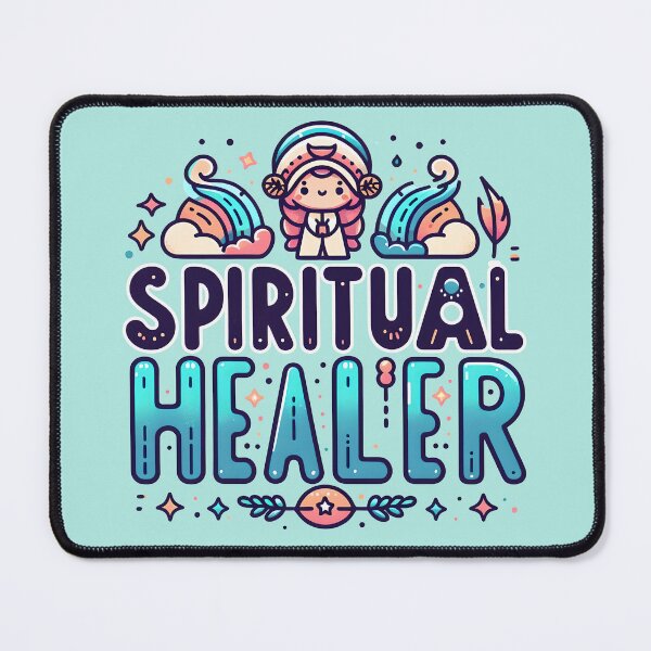 Item preview, Spiritual Healer, typography, PUN designed and sold by maxmaj.
