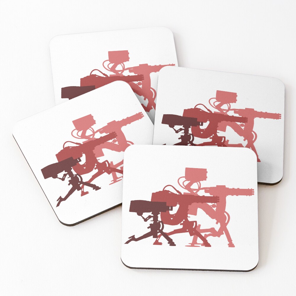 Item preview, Coasters (Set of 4) designed and sold by TheDeepMachine.