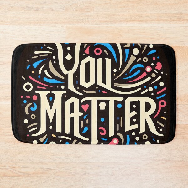 Item preview, You Matter, typography designed and sold by maxmaj.