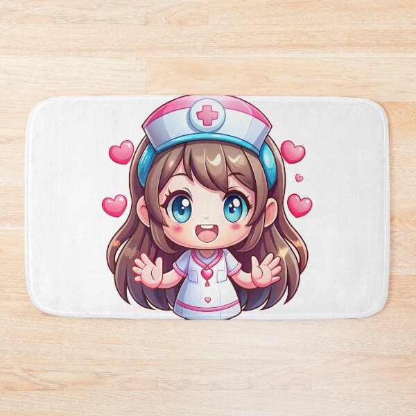 Item preview, Cute Kawaii Nurse  designed and sold by CutesyKoala.