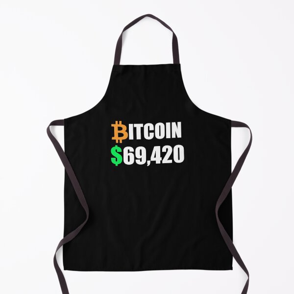 Item preview, Bitcoin 69420 Price Shirt - Funny Bitcoin Meme designed and sold by dgavisuals.