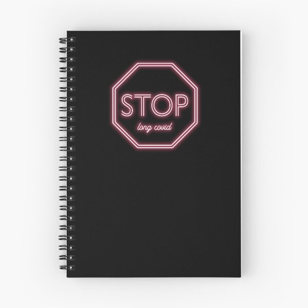 Item preview, STOP Long COVID (neon stop sign) designed and sold by sarahwlongcovid.