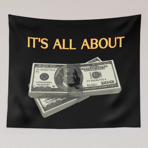 Item preview, All about money designed and sold by Nas-T-Shirt-Co.