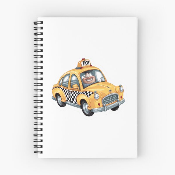 Item preview,  Yellow Cab Fun Comic Style designed and sold by WatermelonPink.