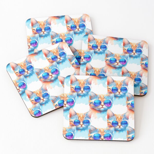 Item preview, Cool Kittens: Adorable Felines in Shades designed and sold by MillennialVibe.