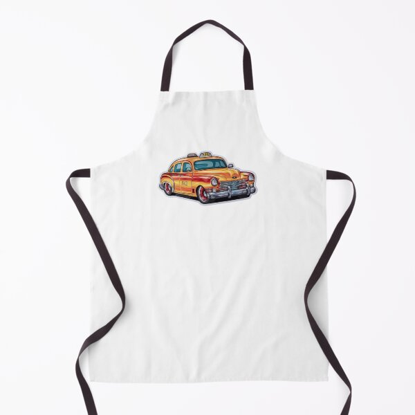 Item preview, Yellow Taxi Aesthetic Oldtimer Illustration designed and sold by WatermelonPink.