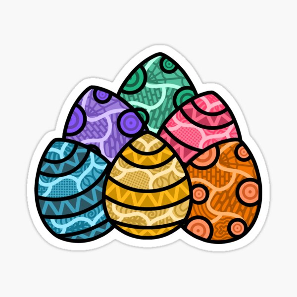 Item preview, Easter eggs designed and sold by SpookyBusiness.