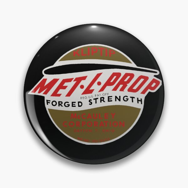 Item preview, Vintage 1950's McCauley "KlipTip" Propeller Logo designed and sold by Mike Eaton.