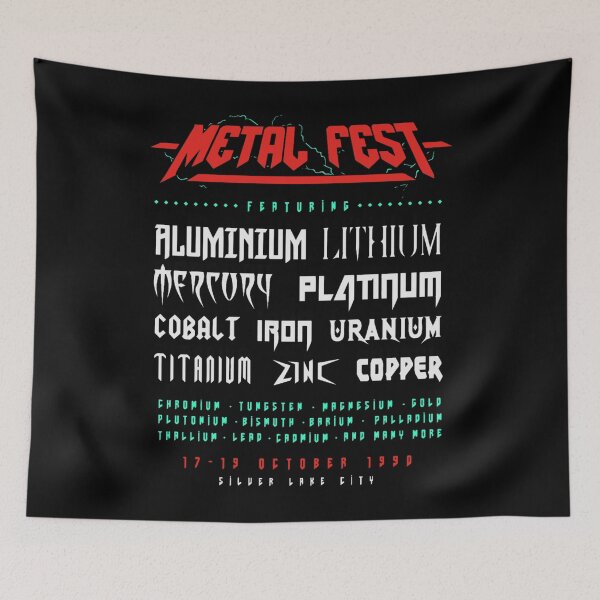 Item preview, Fiesta del metal designed and sold by SamuelGreenwell.