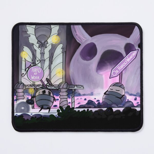 Item preview, Hard at work Hollow Knight designed and sold by WhimsysWhatnots.