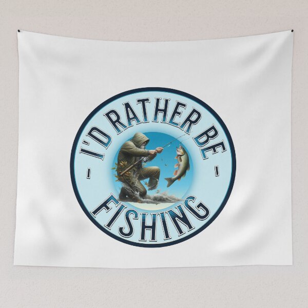 Item preview, I'd Rather be fishing  designed and sold by schoolarts.