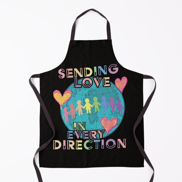 Item preview, Sending Love in Every Direction Universal Unity World Peace Hope and Tolerance designed and sold by DarkSpec.