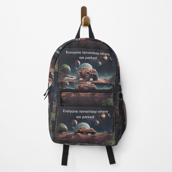 Item preview, Science Fiction Satire Humor Parody Alien Planet Outer Space Truck designed and sold by CheekyPuppy.