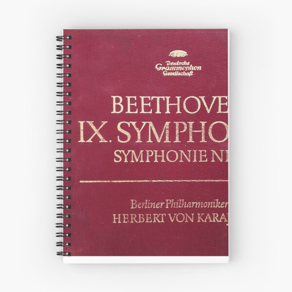 Item preview,  Beethoven,Berliner, Karajan, DGG, Symphonie IX, 8,  Album, Box Set, Red fabric cover,  lp,  Record, Vinyl designed and sold by Vintaged.