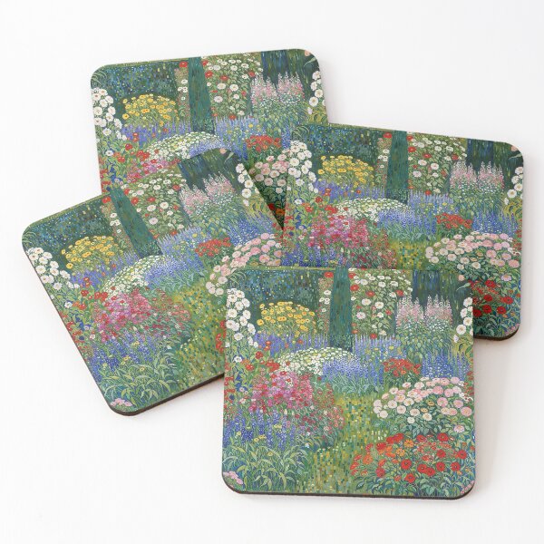 Item preview, Gustav Klimt Flower Garden designed and sold by maniacfitness.