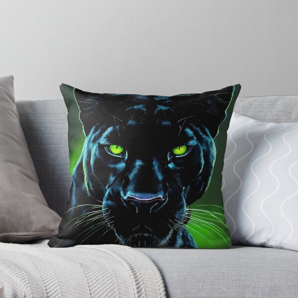 Item preview, Black panther with green eyes designed and sold by Astralia.