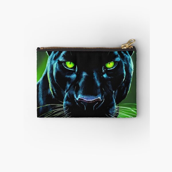 Item preview, Black panther with green eyes designed and sold by Astralia.