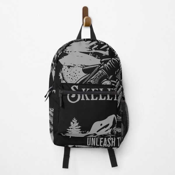 Item preview, Skeletal Biker Racing Through Wilderness Graphic designed and sold by IdeasDream.