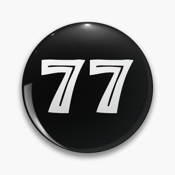 Item preview, 77, seventy-seven, white, tribal, african designed and sold by Numbers-Art.