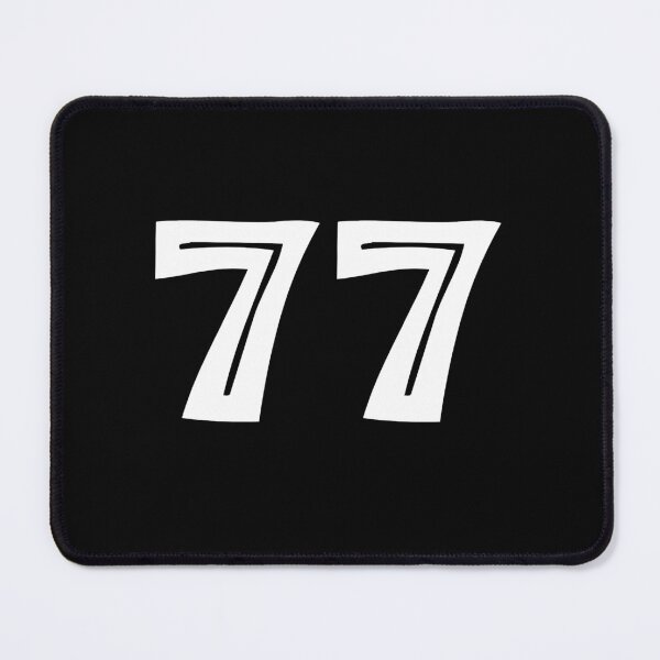 Item preview, 77, seventy-seven, white, tribal, african designed and sold by Numbers-Art.