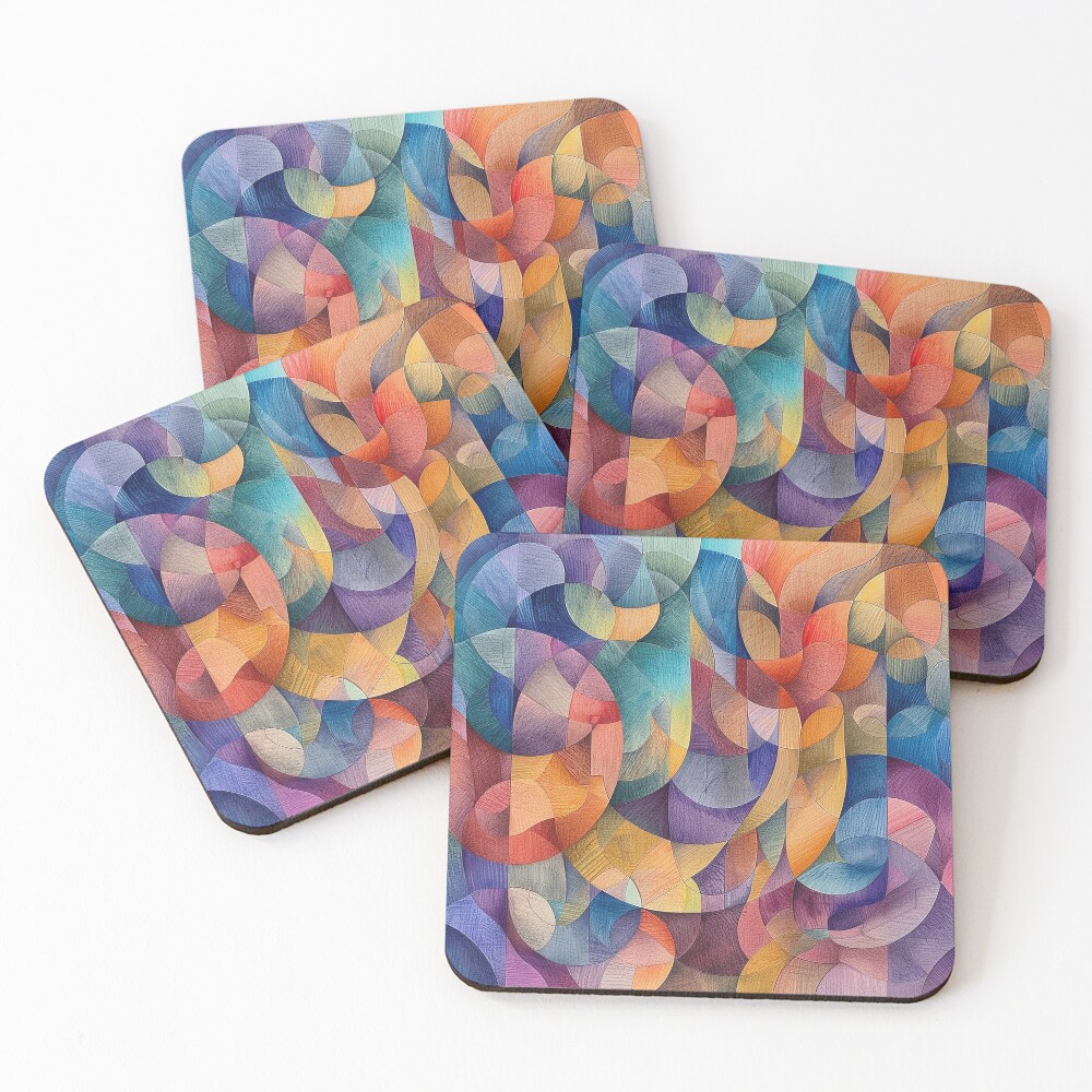 Item preview, Coasters (Set of 4) designed and sold by PMGDigital.