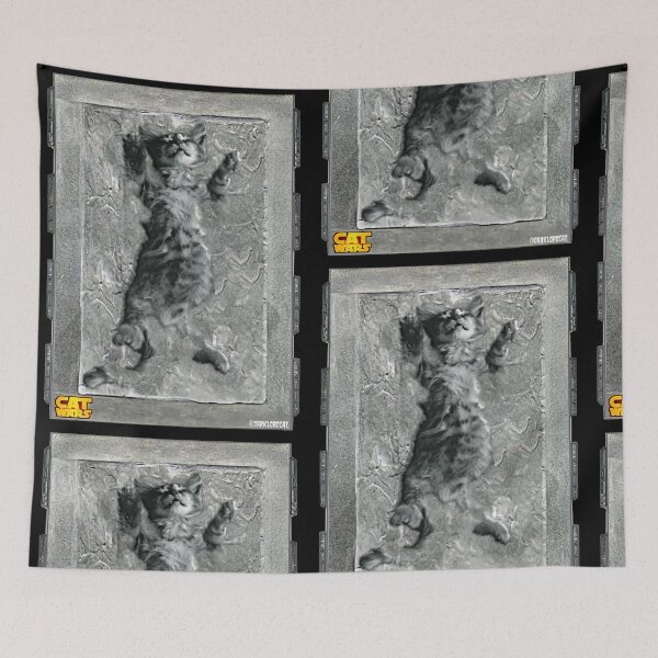 Item preview, Cat in Carbonite designed and sold by darklordpug.
