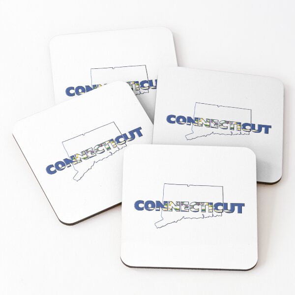 Item preview, Letras estatales de colores de Connecticut designed and sold by m2inspiration.
