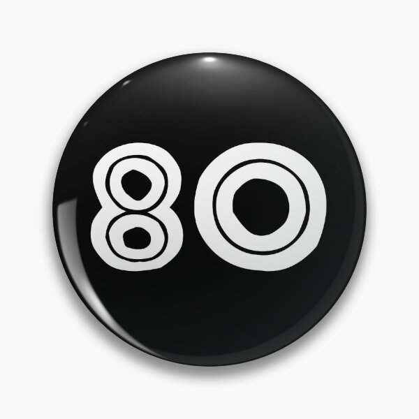 Item preview, 80, eighty, white, tribal, african designed and sold by Numbers-Art.