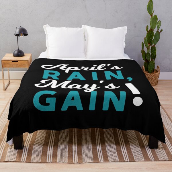 Item preview, April Showers May Flowers Inspirational Quote Spring Season designed and sold by FlinArt.