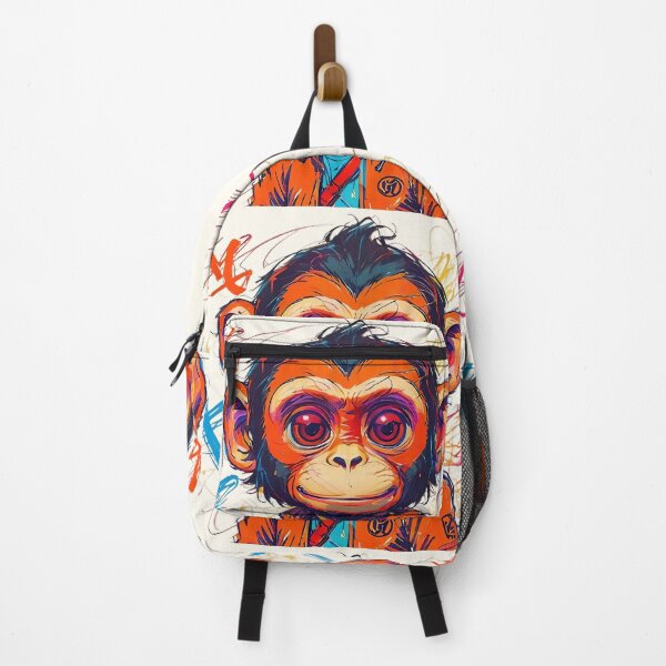 Item preview, "Cute and Funny Monkey Art: Ape-tastic Adventures with Adorable Chimpanzee designed and sold by AdesignTEE.
