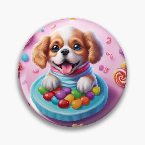Item preview, happy puppy candyland designed and sold by Jenswhim.