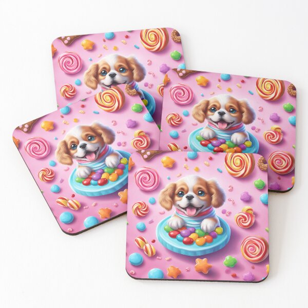 Item preview, happy puppy candyland designed and sold by Jenswhim.