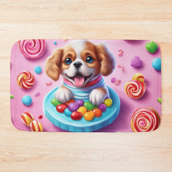Item preview, happy puppy candyland designed and sold by Jenswhim.