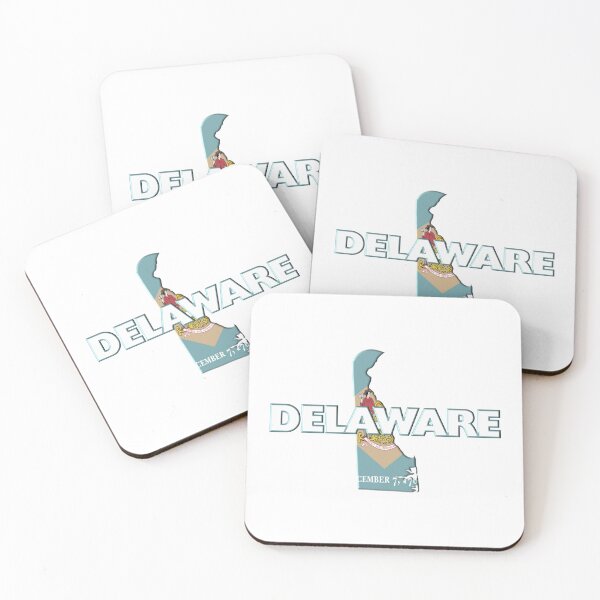 Item preview, Delaware Colored State designed and sold by m2inspiration.