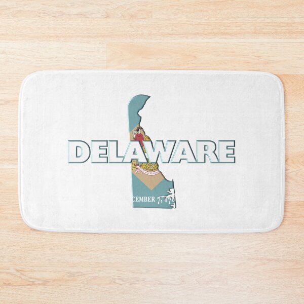 Item preview, Delaware Colored State designed and sold by m2inspiration.