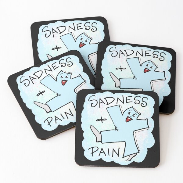 Item preview, Sadness and Pain Happy Blue Boy designed and sold by Sparkleweather.