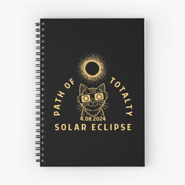 Item preview, A Cat with Sunglass - Total Solar Eclipse - April 8, 2024 designed and sold by patternjp.