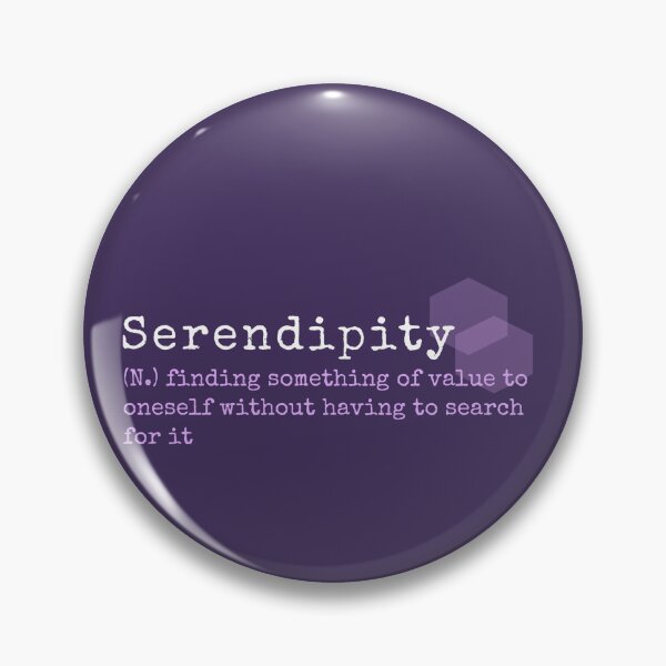 Item preview, Serendipity Definition Aesthetically Purple designed and sold by ashtheintrovert.