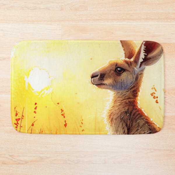 Item preview, Kangaroo Sunset designed and sold by TheAnimalZ00.
