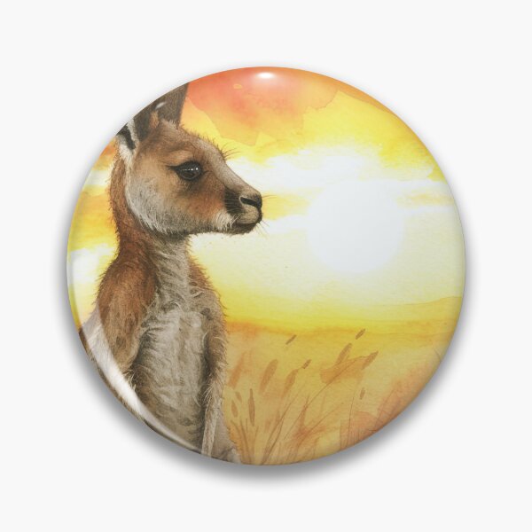 Item preview, Kangaroo Art designed and sold by TheAnimalZ00.