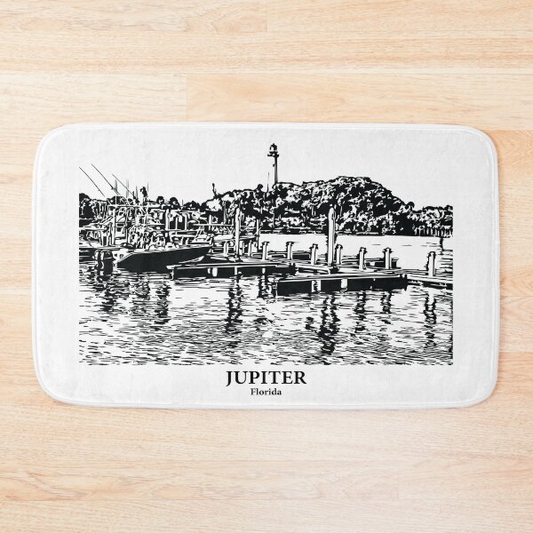 Artikelvorschau, Jupiter - Florida entworfen und verkauft von Lakeric Cityscapes.