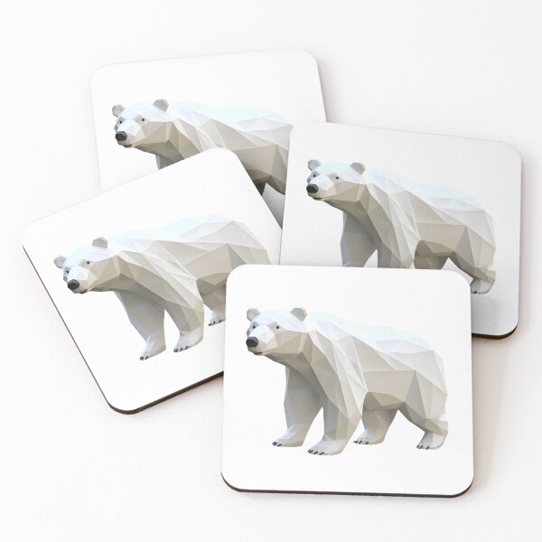 Item preview, 3D Cartoon Polar Bear, Logo, Sticker, Wall arts, Art Prints and More designed and sold by Kevin Lou.