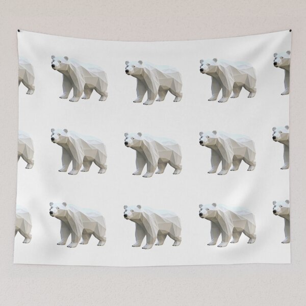 Item preview, 3D Cartoon Polar Bear, Logo, Sticker, Wall arts, Art Prints and More designed and sold by Kevin Lou.