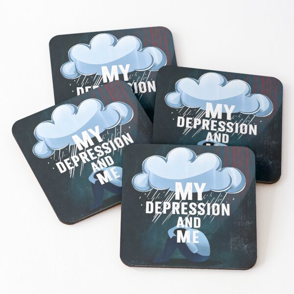 Item preview, Navigating Through the Storm: Artwork Reflecting on Depression designed and sold by MillennialVibe.