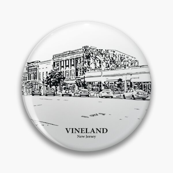 Item preview, Vineland - New Jersey designed and sold by Lakeric Cityscapes.
